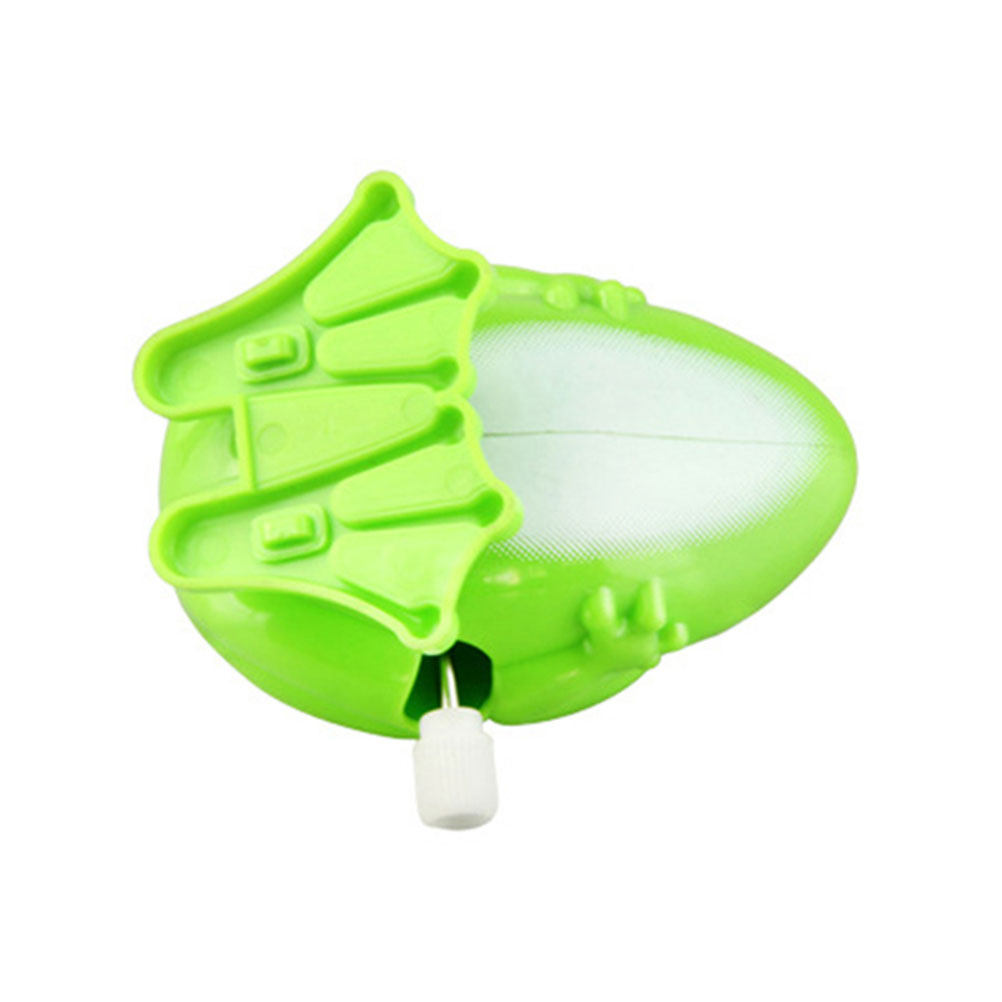 Kids Educational Game - 5Pcs Wind-Up Jumping Frogs Plastic Funny