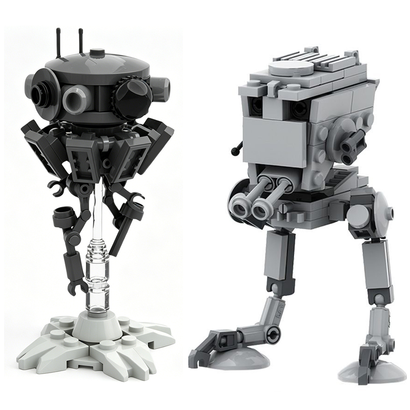 Kids Education Pdf - MOC Imperial Probe Droid Star Battle