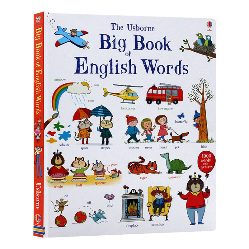 The Big Book Of English Words  - огляд і ціна Kids Education Words
