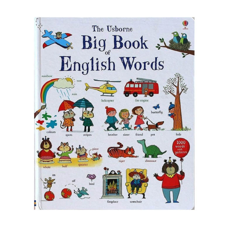 The Big Book Of English Words  - огляд і ціна Kids Education Words