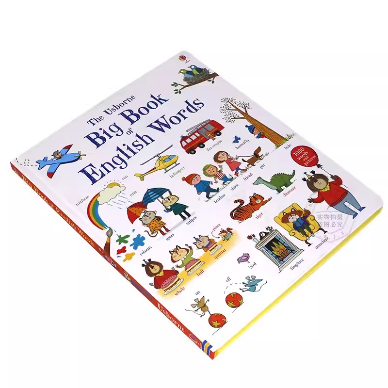 The Big Book Of English Words  - огляд і ціна Kids Education Words