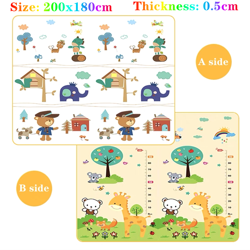 Thickness 0.5cm 200*180cm Baby - огляд і ціна Kids Education Allowance