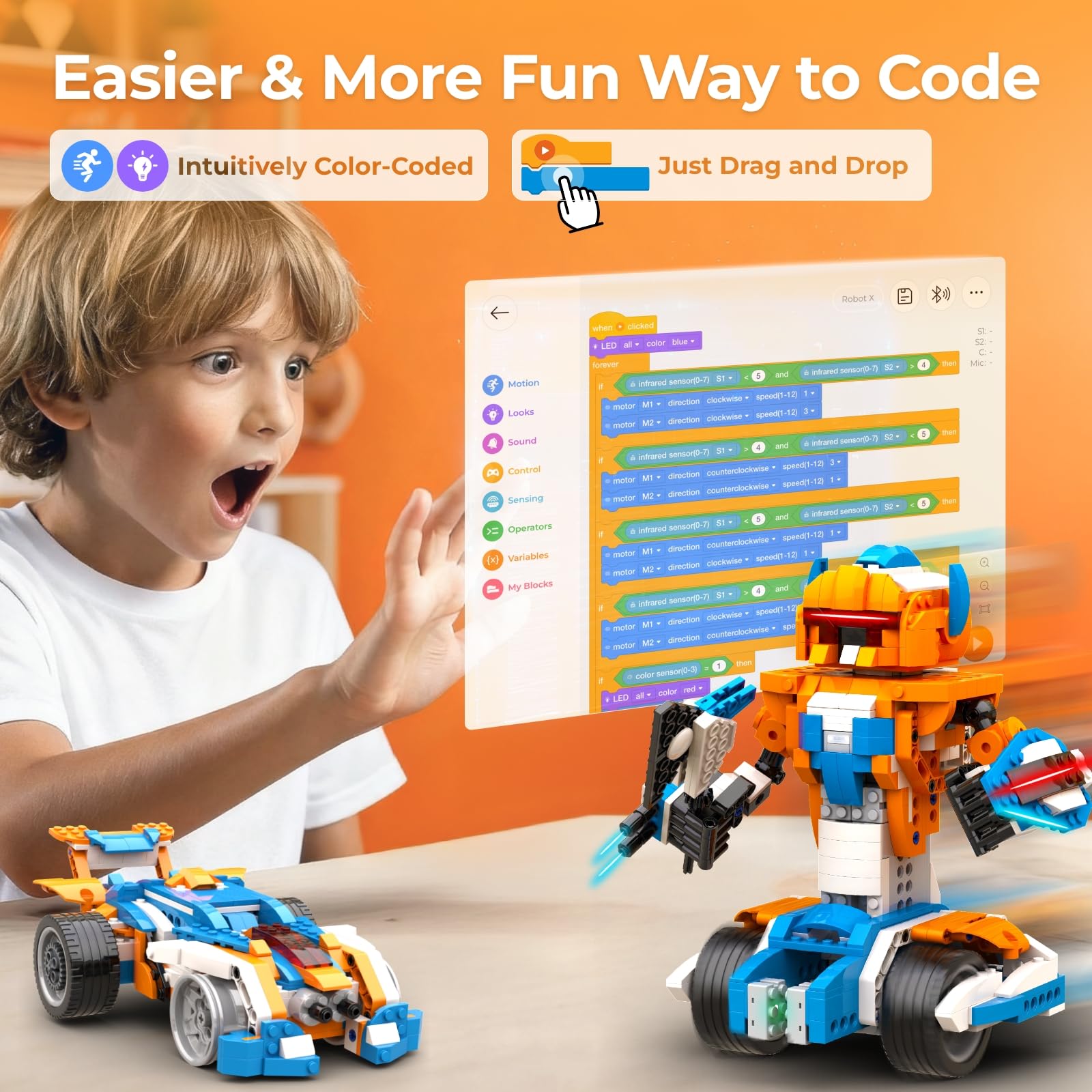 Apitor Robot X Building Kit 12 - огляд і ціна Kids Education App Free