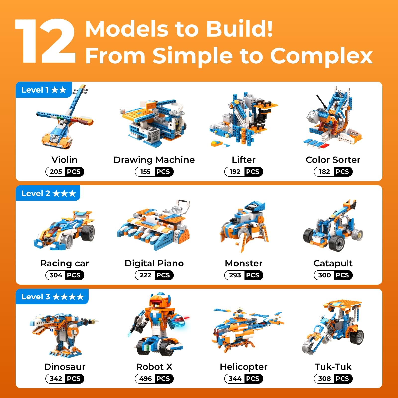 Apitor Robot X Building Kit 12 - огляд і ціна Kids Education App Free