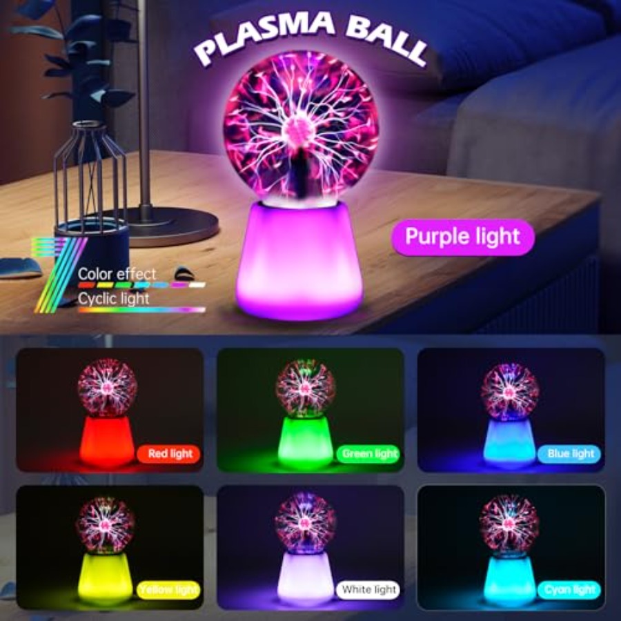 Plasma Ball Lamp Interactive T - огляд і ціна Globe Interactive Light