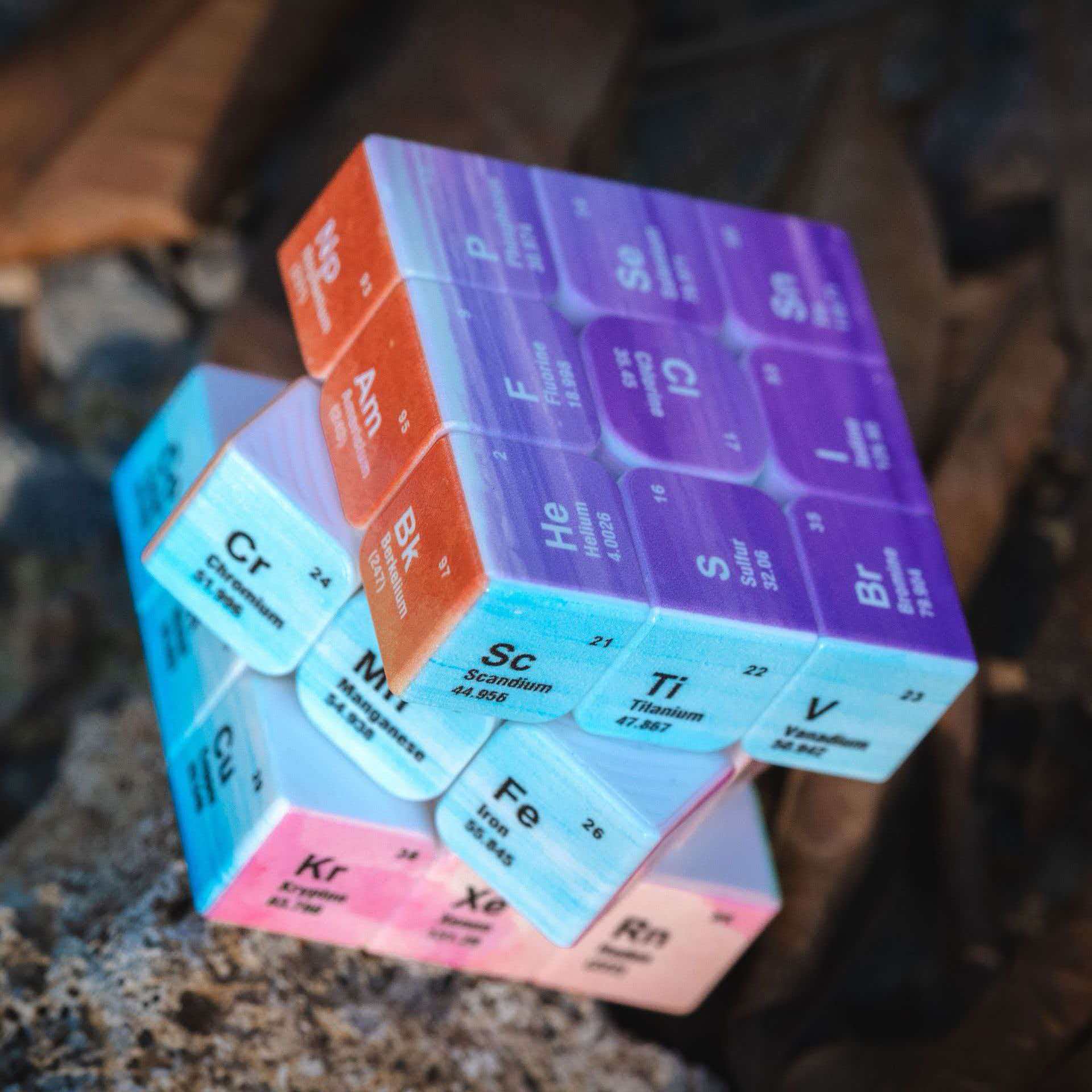 Periodic Table 3x3 Speed Cube  - огляд і ціна Kids Education Table