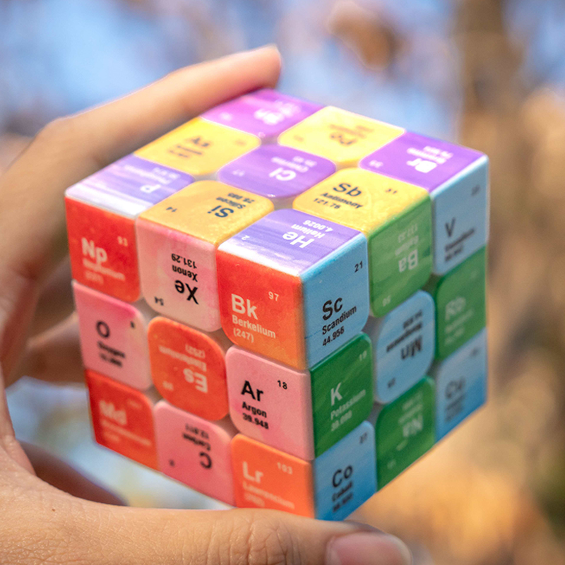 Periodic Table 3x3 Speed Cube  - огляд і ціна Kids Education Table