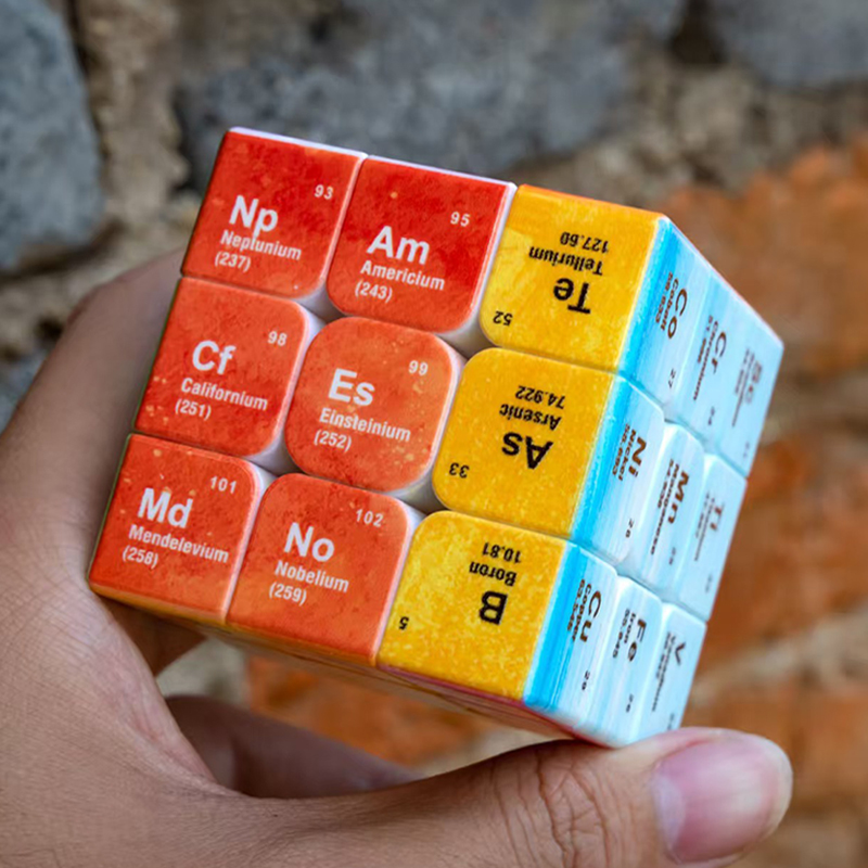 Periodic Table 3x3 Speed Cube  - огляд і ціна Kids Education Table