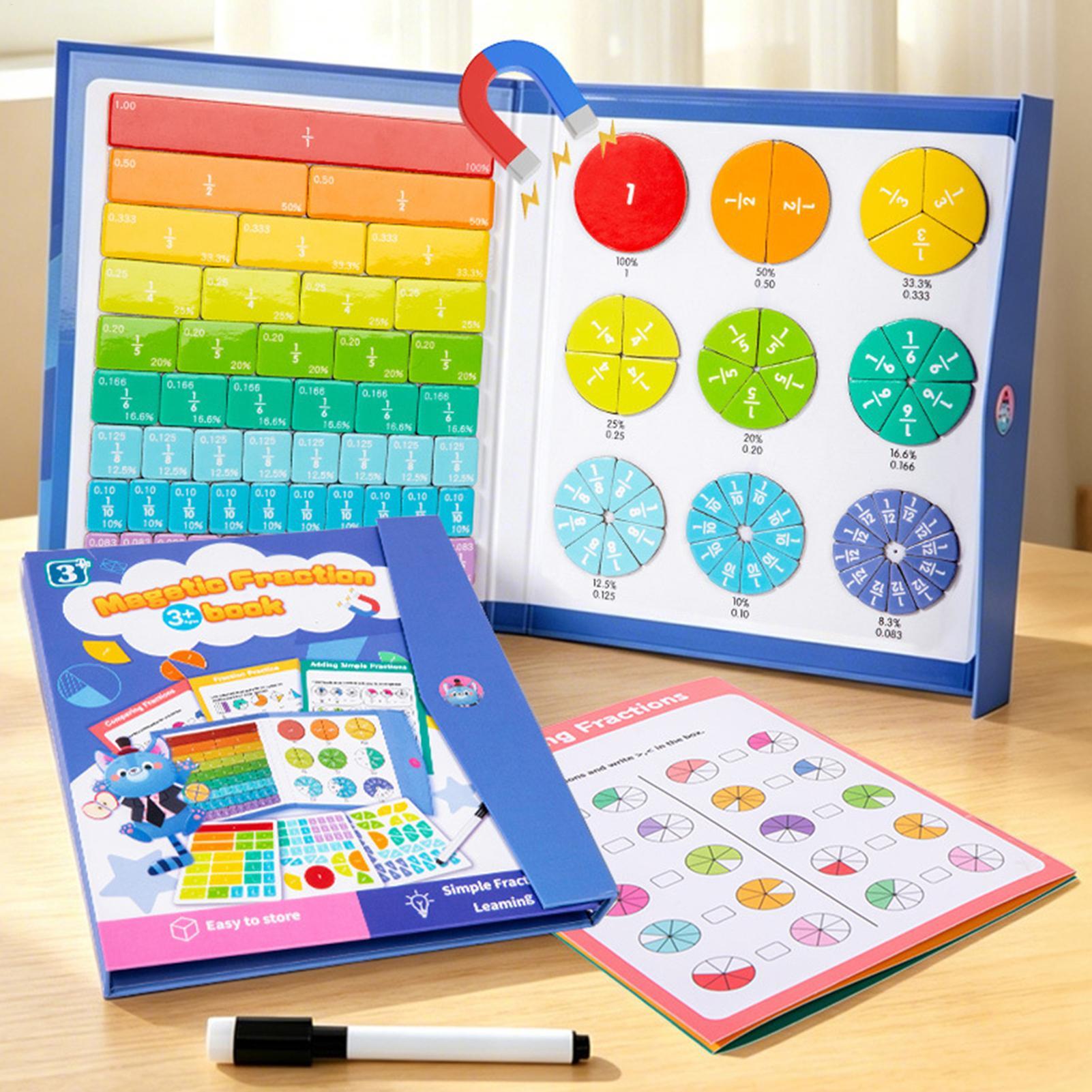 Magnetic Fraction Tiles Magnet - огляд і ціна Kids Education Center