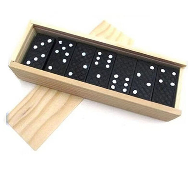 28pcs/Set Wooden Domino Board  - огляд і ціна Kids Education Table