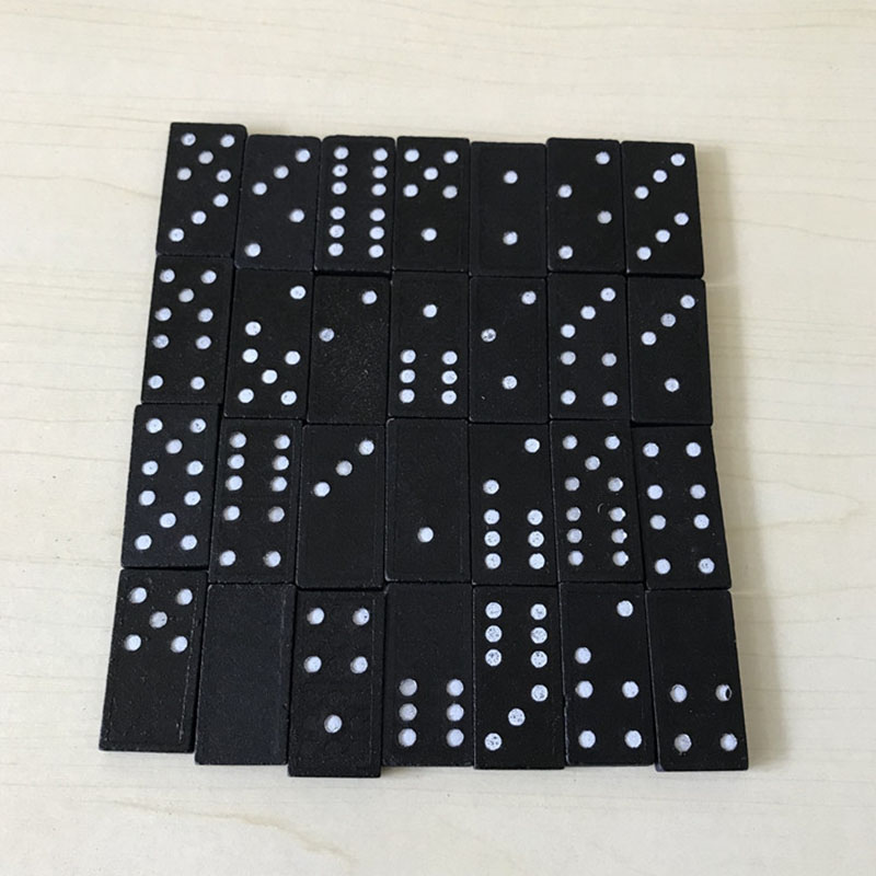 28pcs/Set Wooden Domino Board  - огляд і ціна Kids Education Table