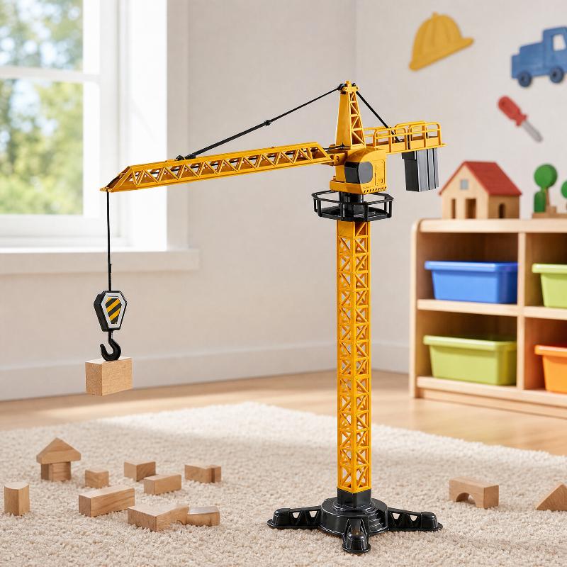Tower Crane Toy Simulated Cons - огляд і ціна Kids Educational Game