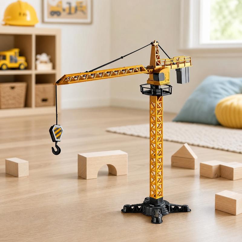 Tower Crane Toy Simulated Cons - огляд і ціна Kids Educational Game