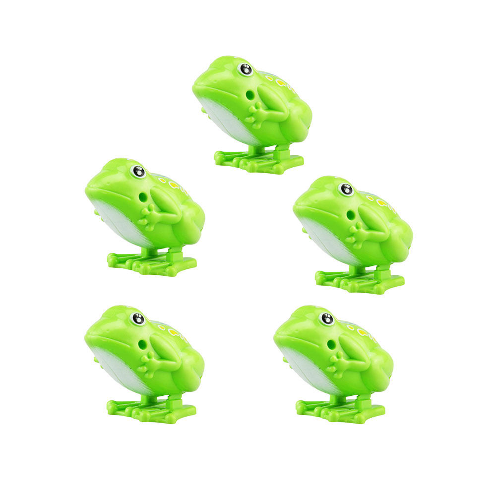 5Pcs Wind-Up Jumping Frogs Pla - огляд і ціна Kids Educational Game