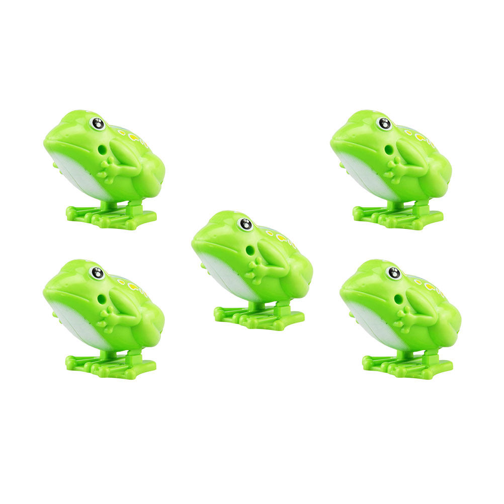 5Pcs Wind-Up Jumping Frogs Pla - огляд і ціна Kids Educational Game