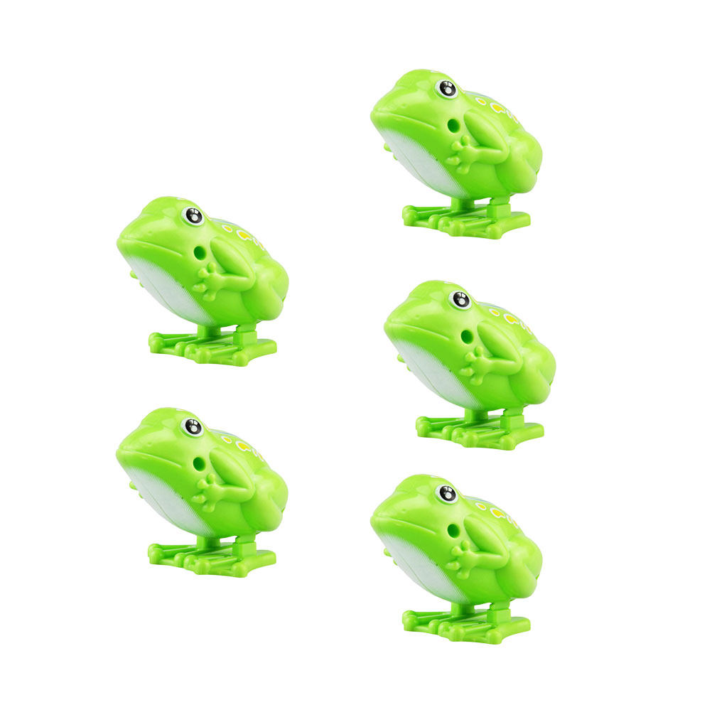 5Pcs Wind-Up Jumping Frogs Pla - огляд і ціна Kids Educational Game