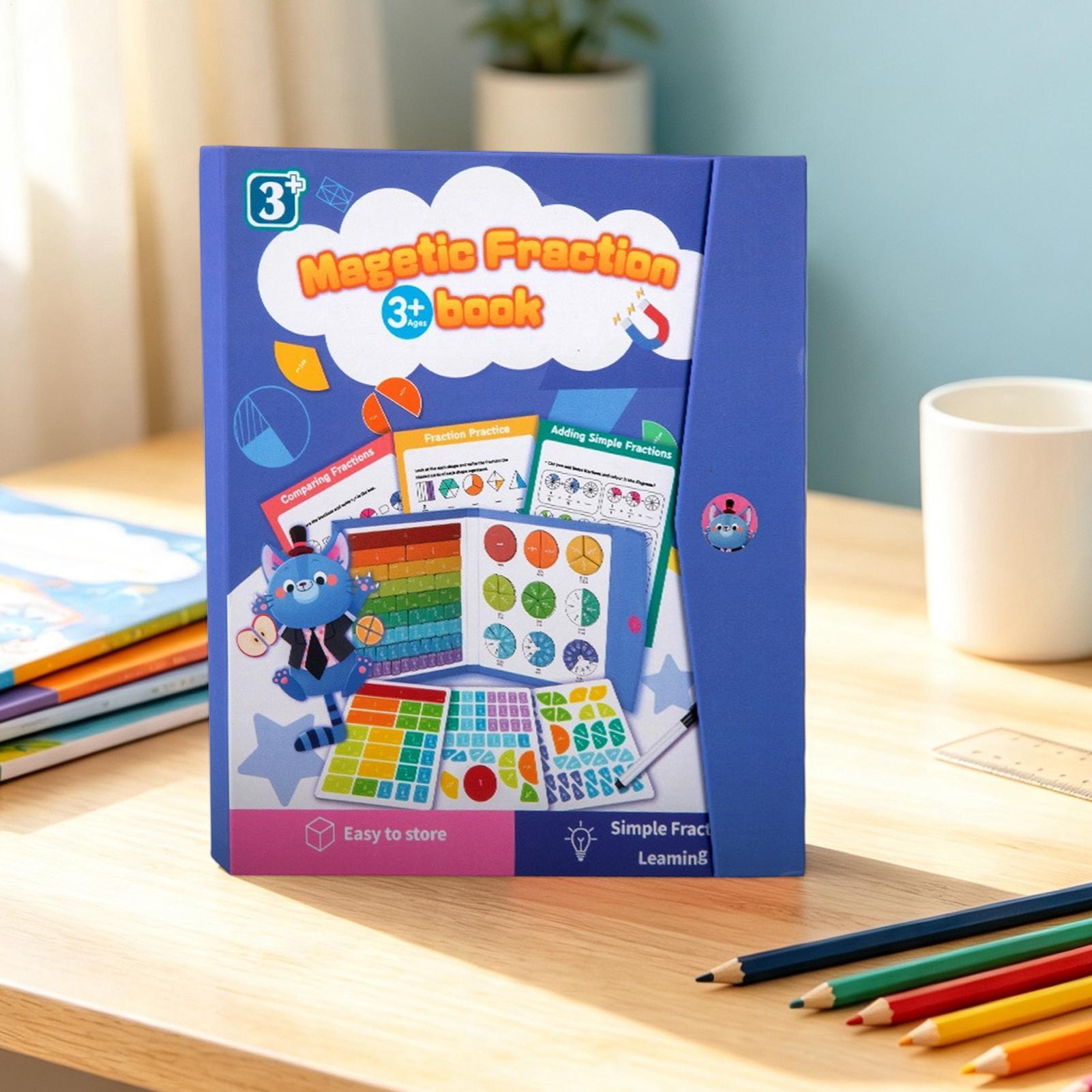 Fraction Manipulatives Magneti - огляд і ціна Kids Education Center