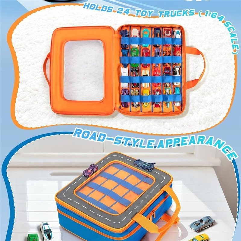 MACH- Truck Storage Case With  - огляд і ціна Hot Wheels Car Monster Trucks