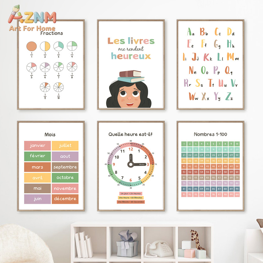 AZNM French Kids Educational C - огляд і ціна Kids Educational - Alphabet Numbers & More