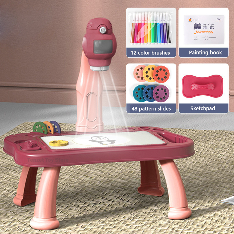 Smart Projector Kids Painting  - огляд і ціна Kids Education Table