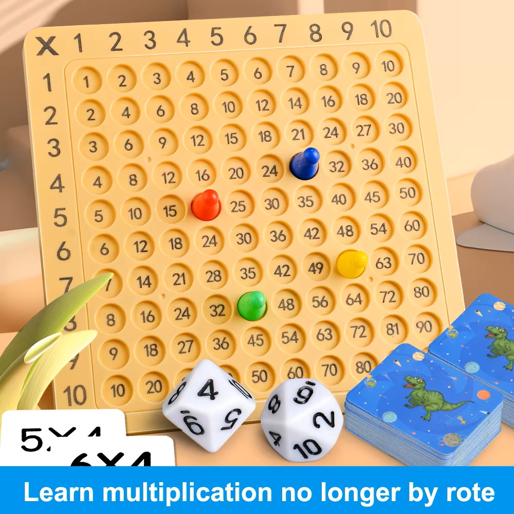 99 Multiplication Board Montes - огляд і ціна Kids Education Table
