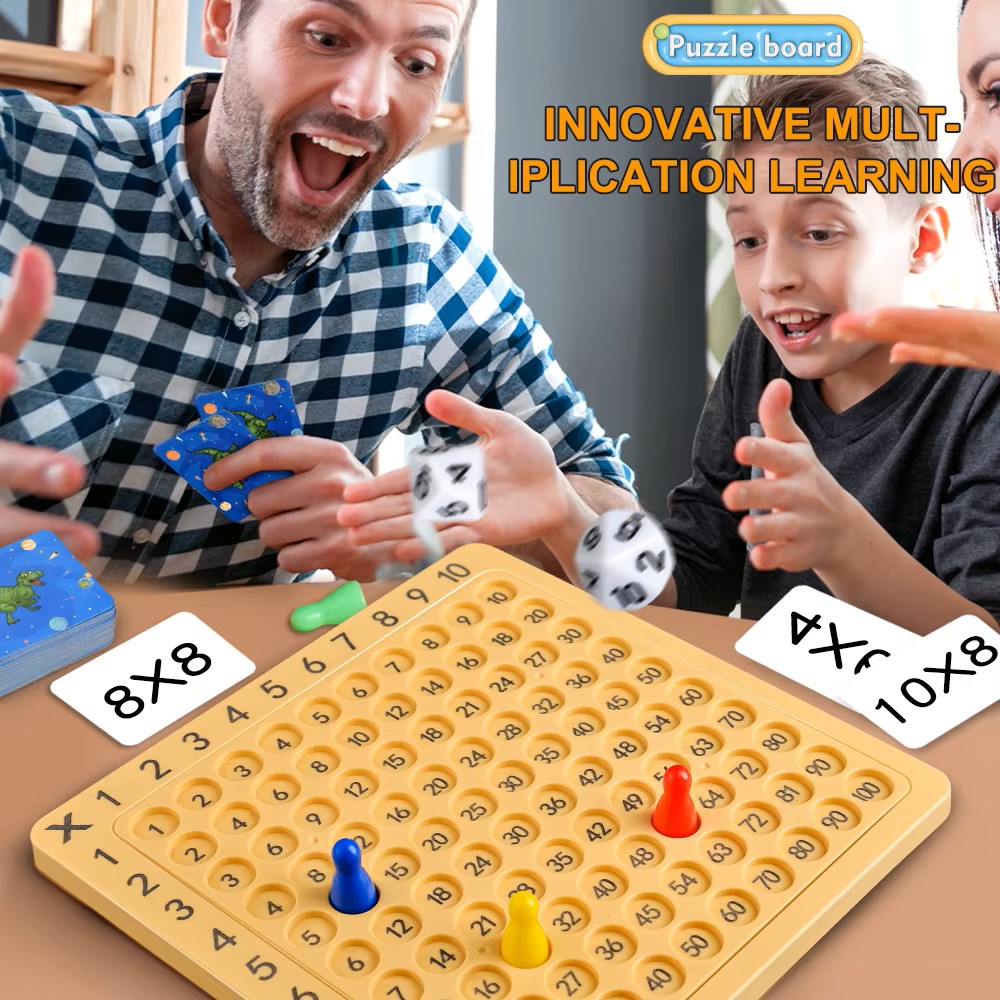 99 Multiplication Board Montes - огляд і ціна Kids Education Table