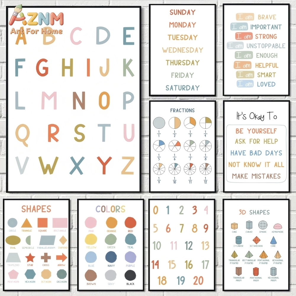 AZNM Educational Alphabet Numb - огляд і ціна Kids Educational - Alphabet Numbers & More