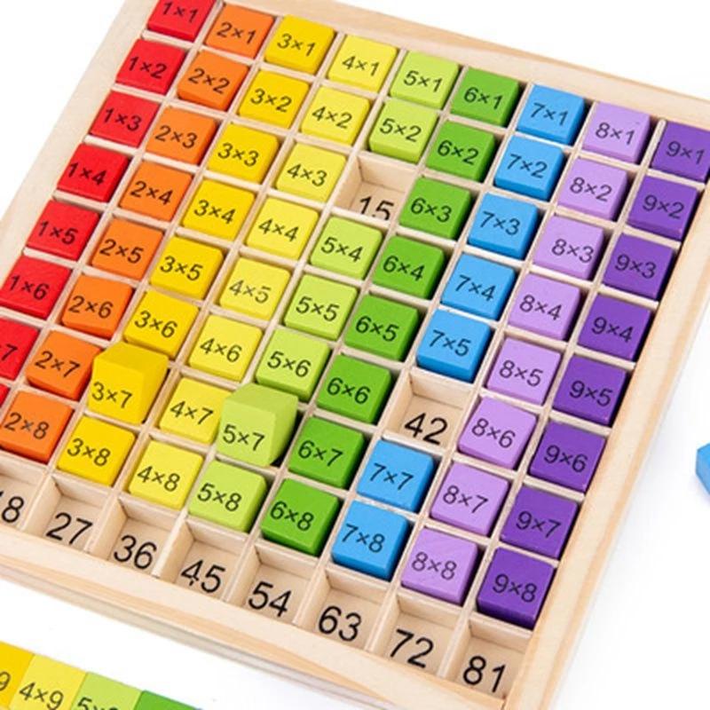 Montessori Educational Wooden  - огляд і ціна Kids Education Table