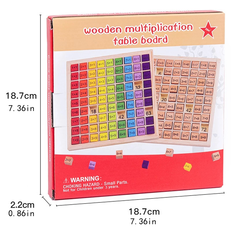 Montessori Educational Wooden  - огляд і ціна Kids Education Table