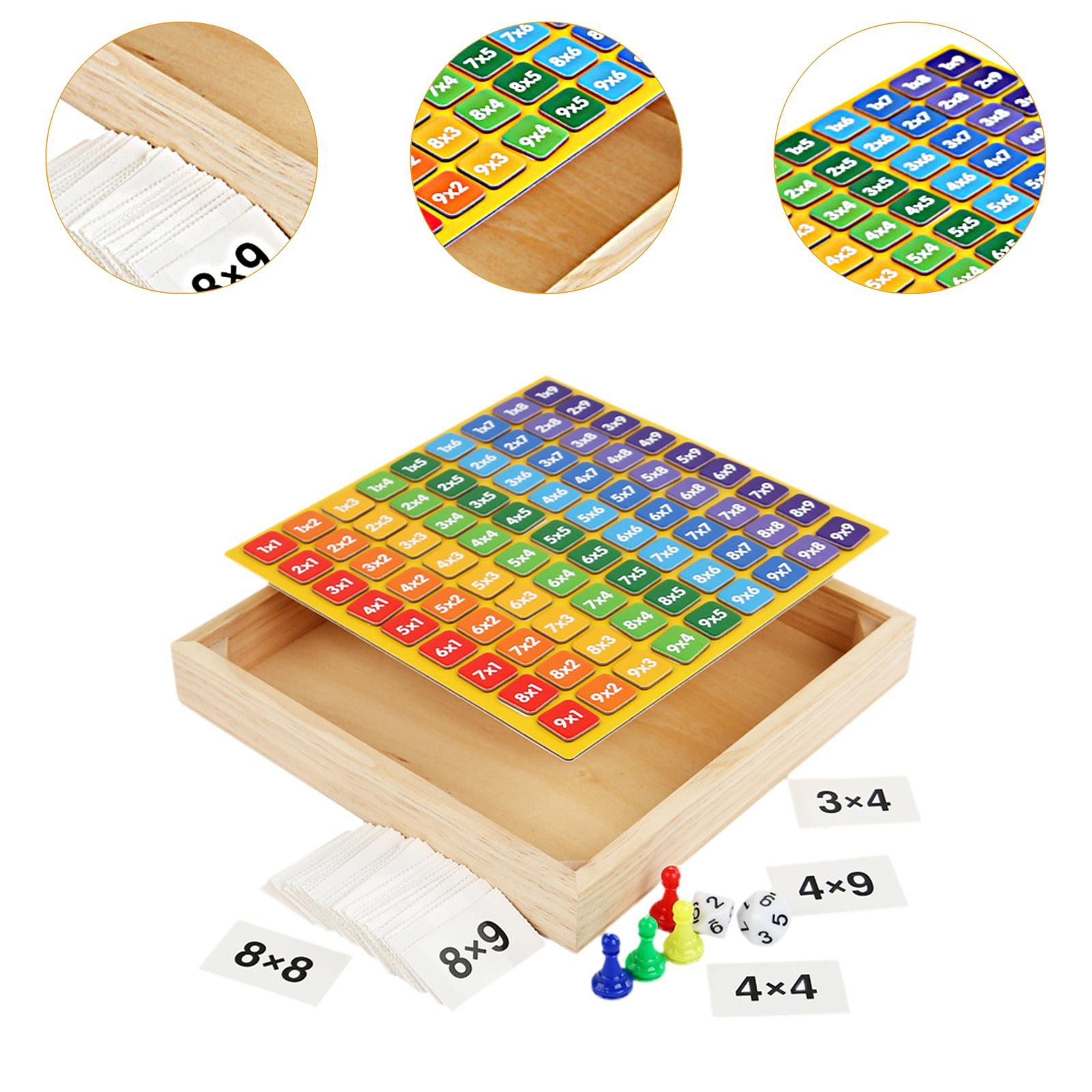 Wooden Multiplication Board Ga - огляд і ціна Kids Education Table