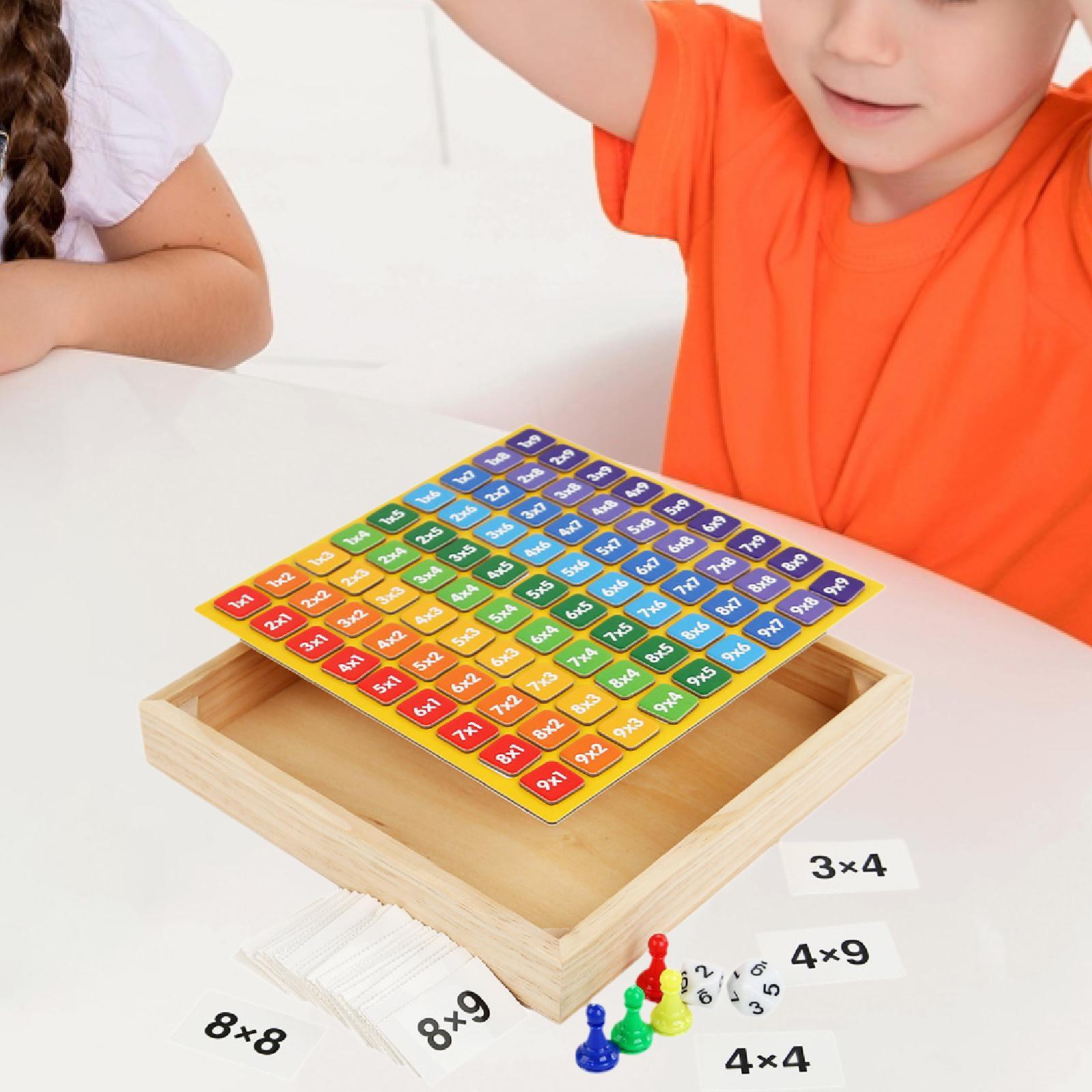 Wooden Multiplication Board Ga - огляд і ціна Kids Education Table