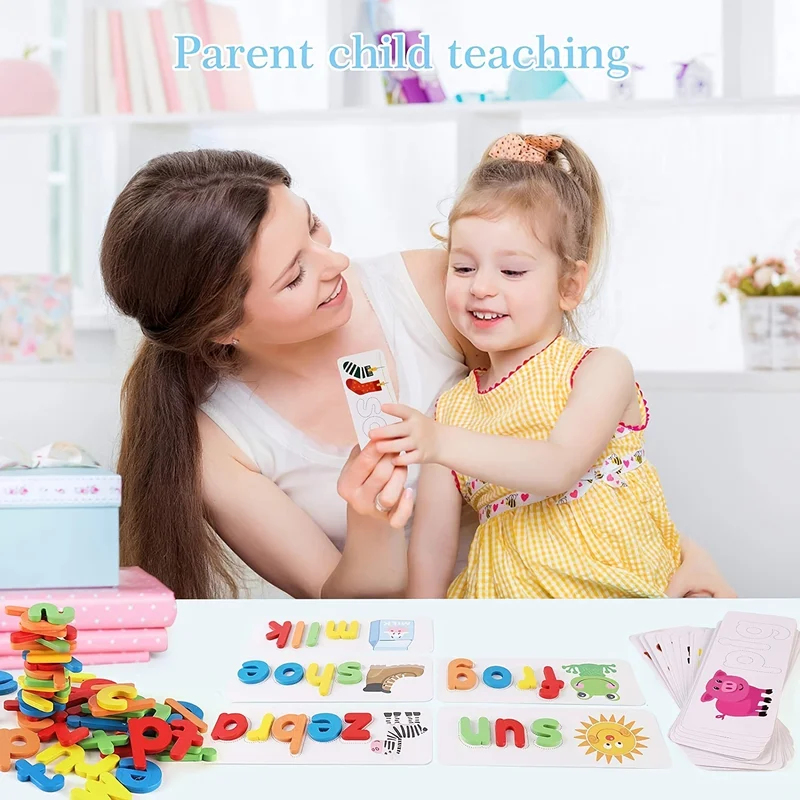 Montessori Words Toys See And  - огляд і ціна Kids Education Words