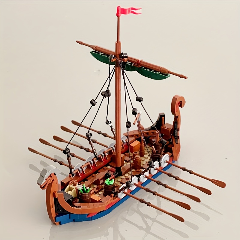 MOC Medieval Vikinged Ship 463 - огляд і ціна Kids Education Allowance