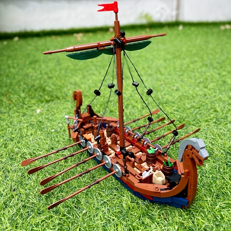 MOC Medieval Vikinged Ship 463 - огляд і ціна Kids Education Allowance