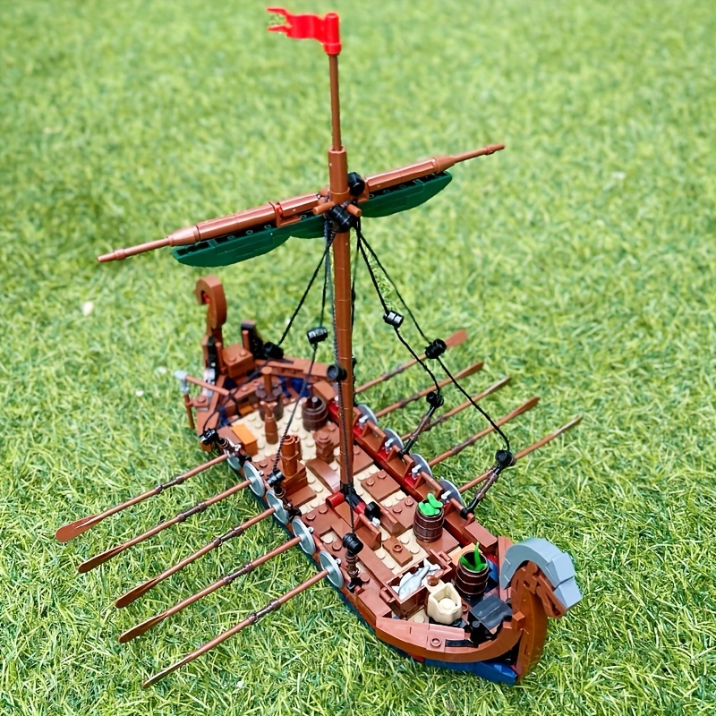 MOC Medieval Vikinged Ship 463 - огляд і ціна Kids Education Allowance