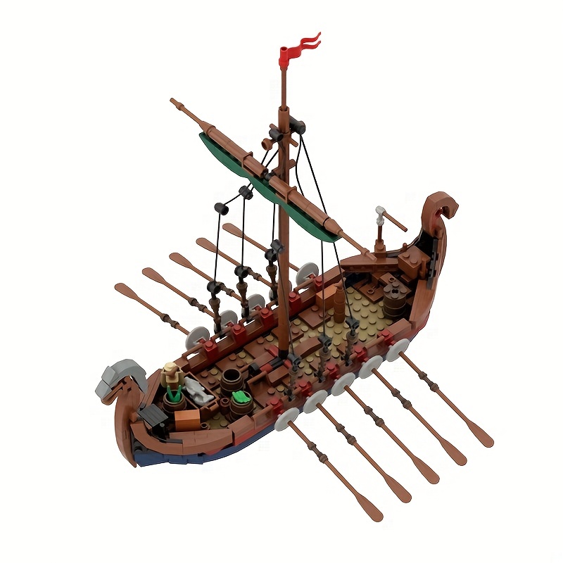MOC Medieval Vikinged Ship 463 - огляд і ціна Kids Education Allowance
