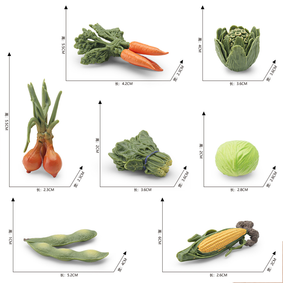 Realistic Vegetables Model Fig - огляд і ціна Kids Educational Game