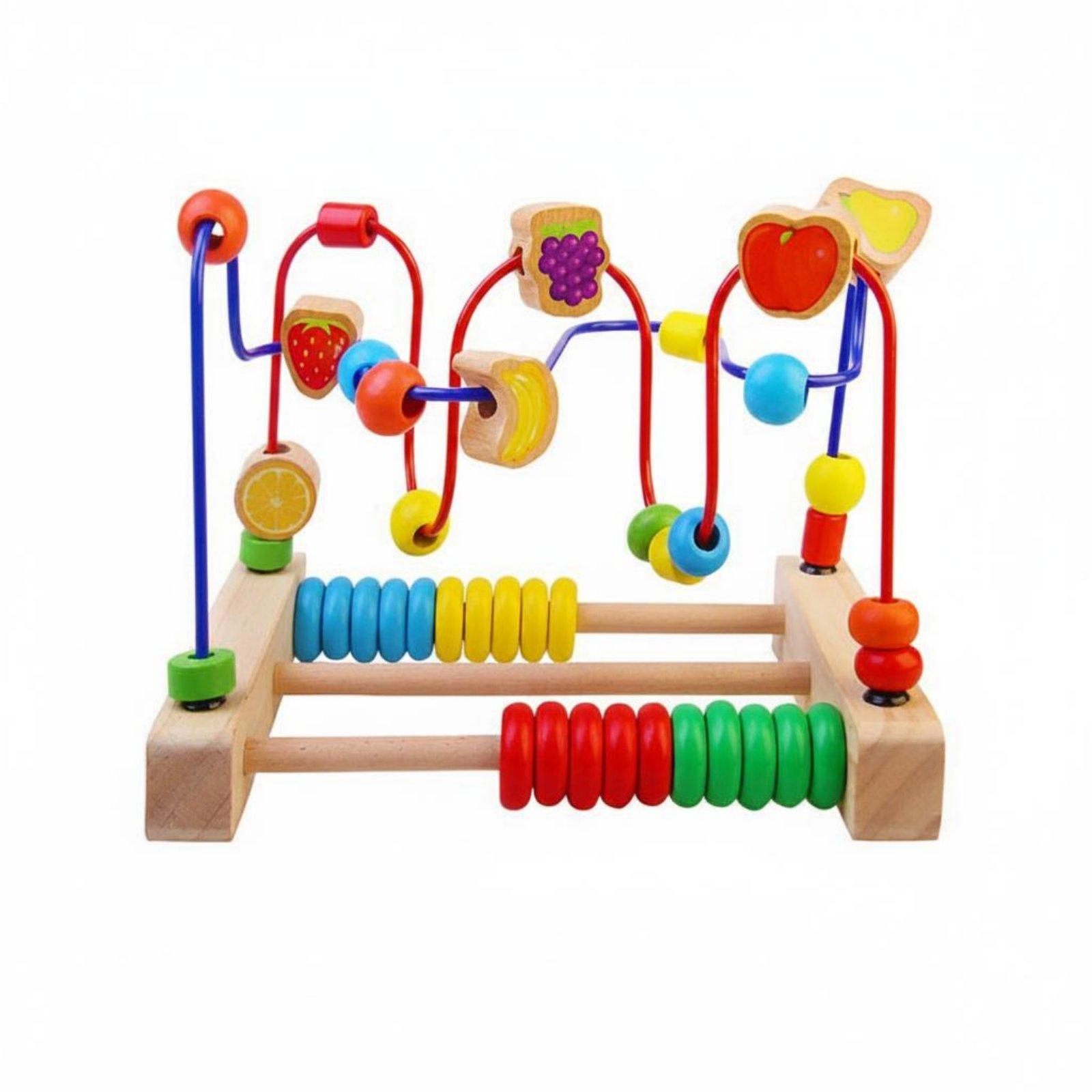 Educational Wooden Bead Maze T - огляд і ціна Kids Education Center