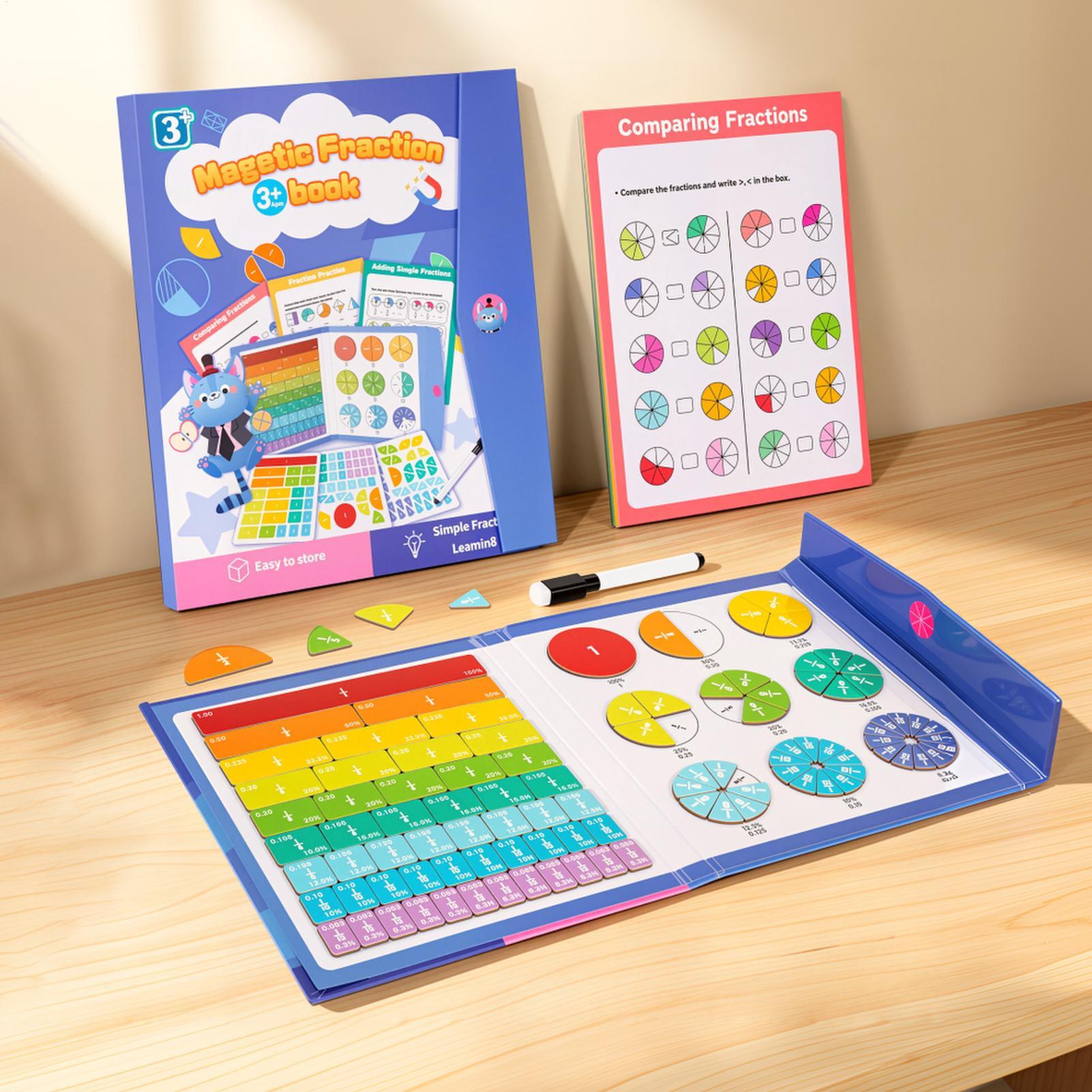 Magnetic Fraction Board Educat - огляд і ціна Kids Education Center