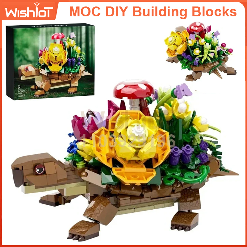 509pcs Creative Turtle Planter - огляд і ціна Kids Education Allowance
