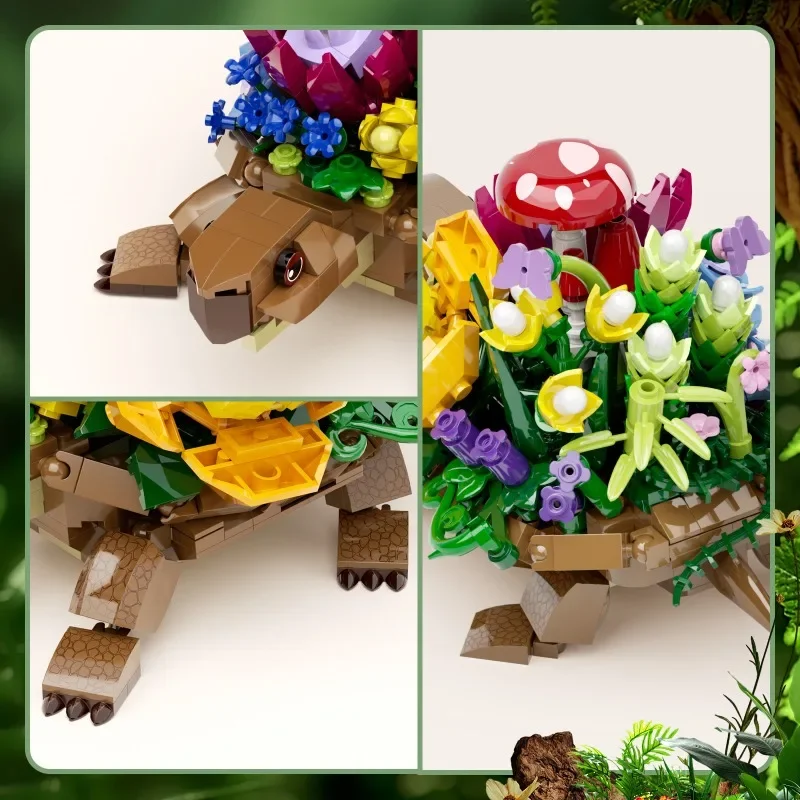 509pcs Creative Turtle Planter - огляд і ціна Kids Education Allowance