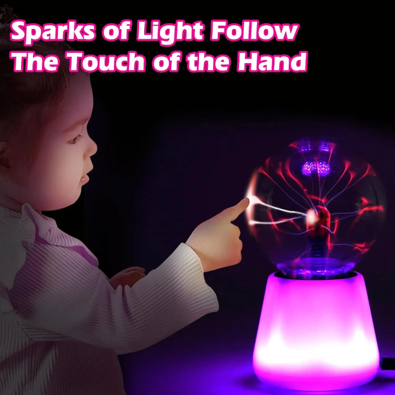 Plasma Ball Lamp Interactive T - огляд і ціна Globe Interactive Light