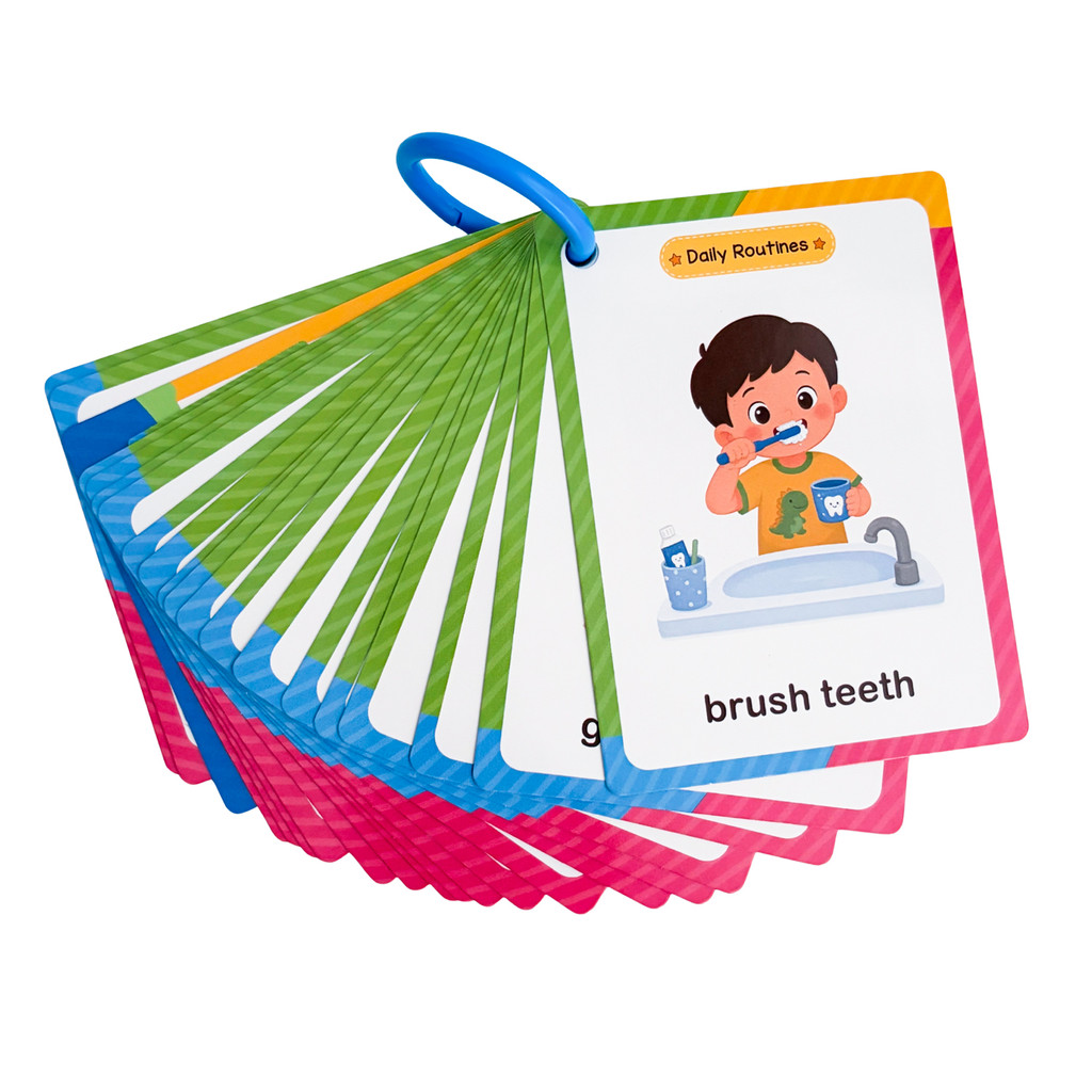38 Words Daily Routines Learni - огляд і ціна Kids Education Words