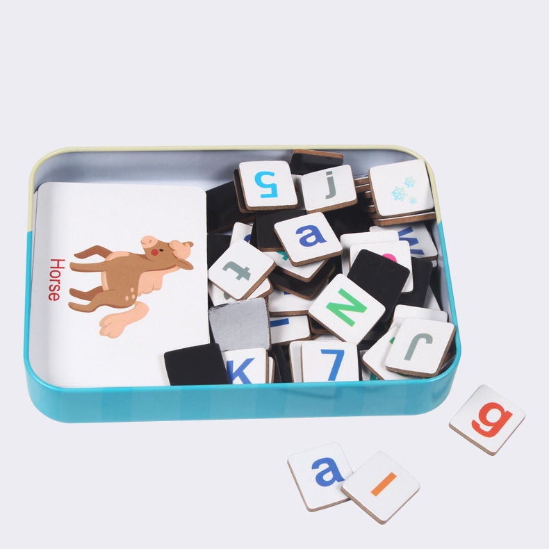 Wooden Puzzle Flash Cards Game - огляд і ціна Kids Education Words