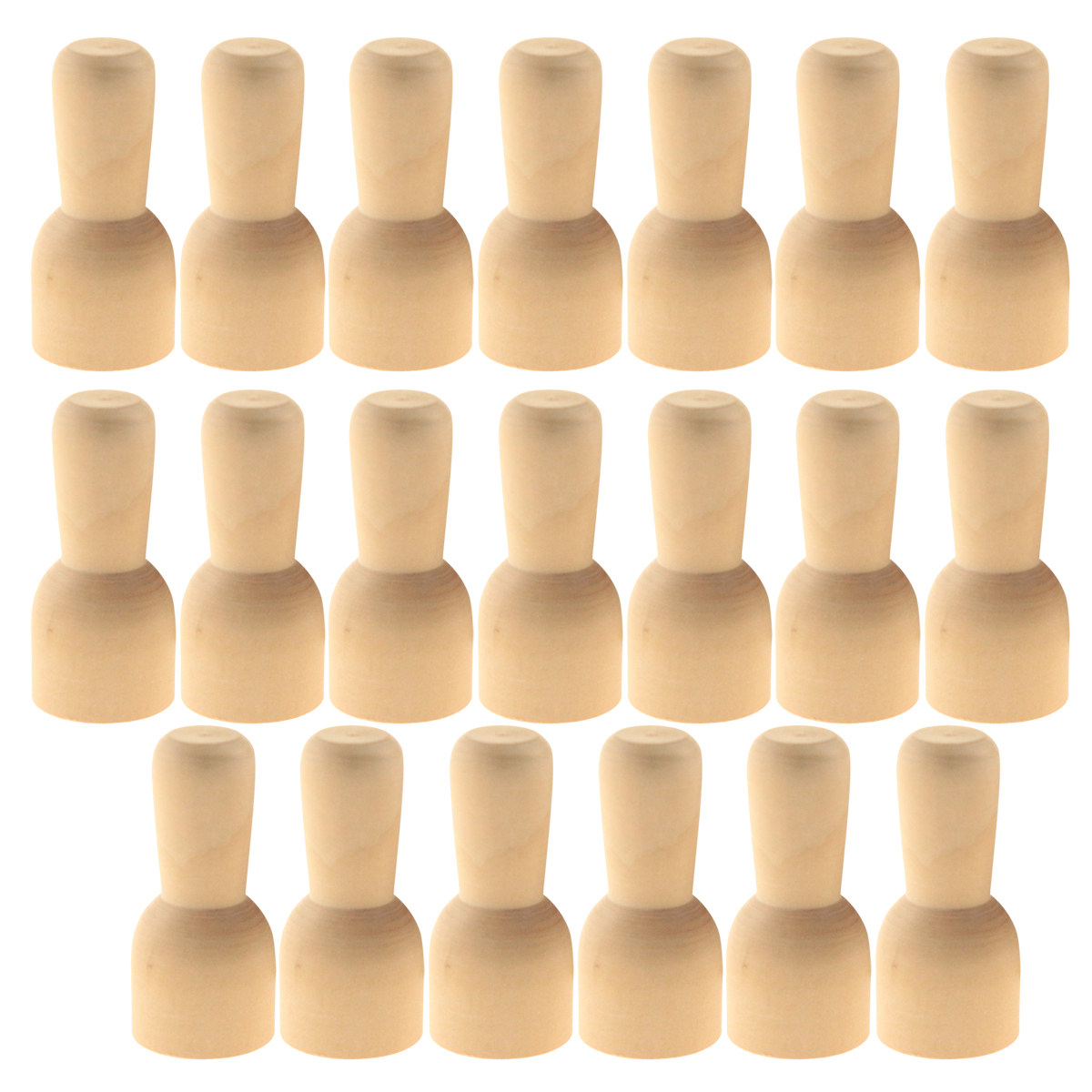 20Pcs DIY Wooden Puppet Unfini - огляд і ціна Kids Education Drawing