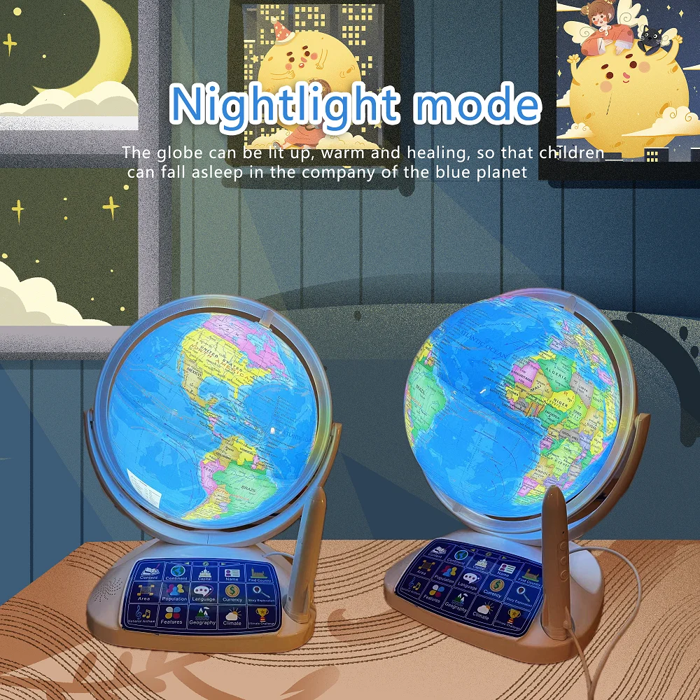 AR Interactive Smart Globe Kid - огляд і ціна Globe Interactive Light