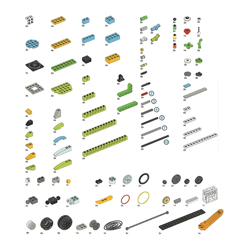 NEW WeDo 2.0 Core Bricks Parts - огляд і ціна Kids Education Pdf